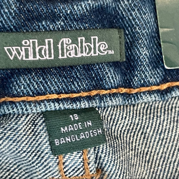 Wild fable distressed jean shorts NWT - Picture 4 of 6